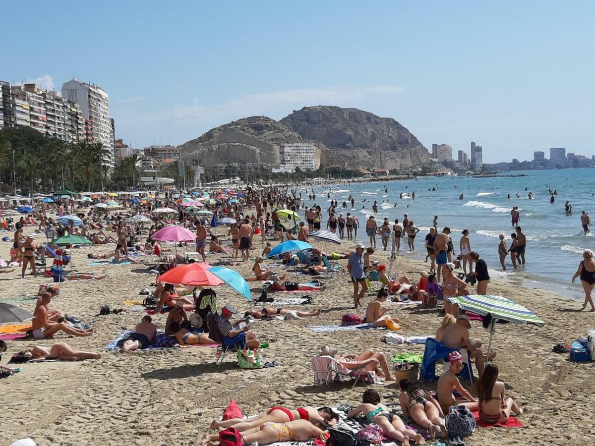Apartamento Grande-Centro Barrio Playa Alicante Esterno foto