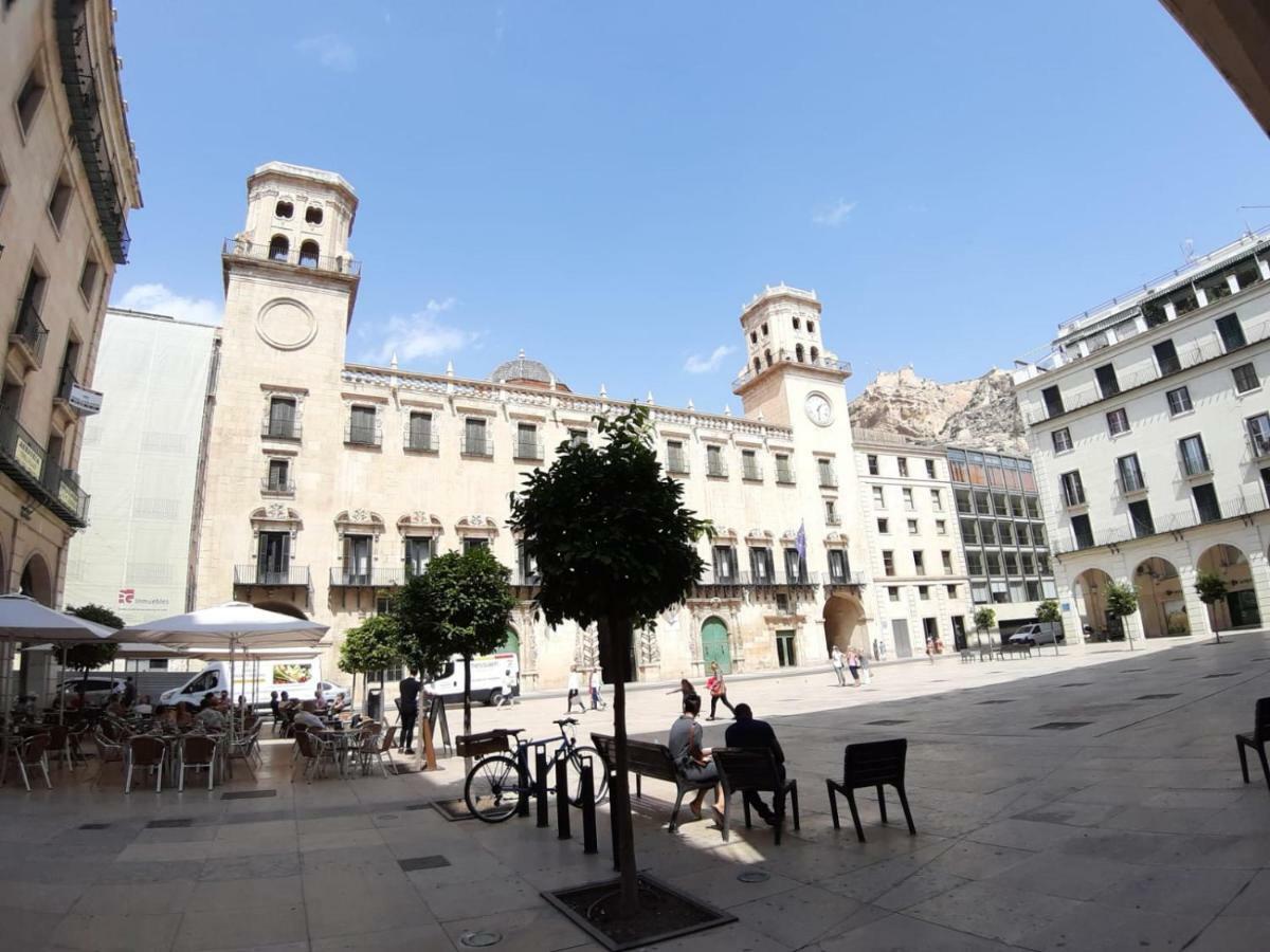 Apartamento Grande-Centro Barrio Playa Alicante Esterno foto