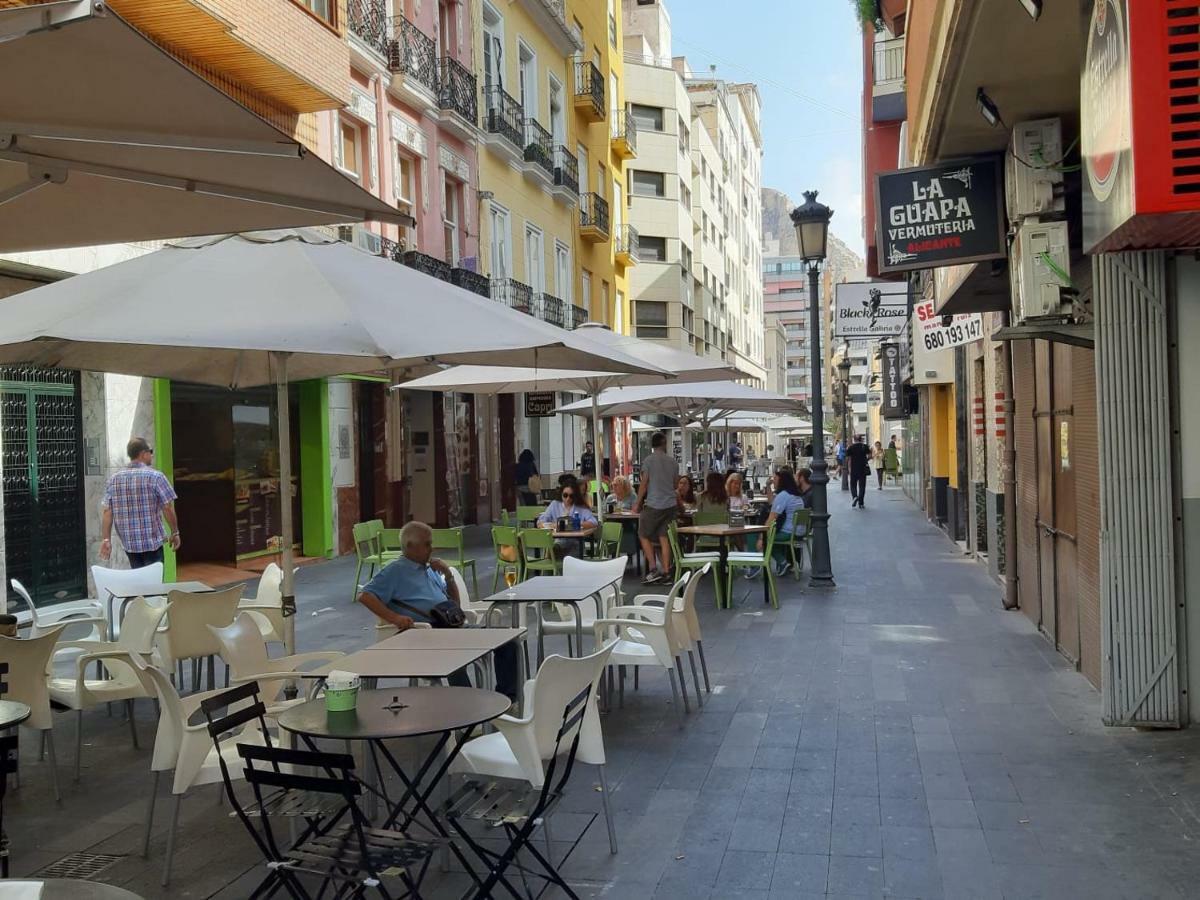 Apartamento Grande-Centro Barrio Playa Alicante Esterno foto
